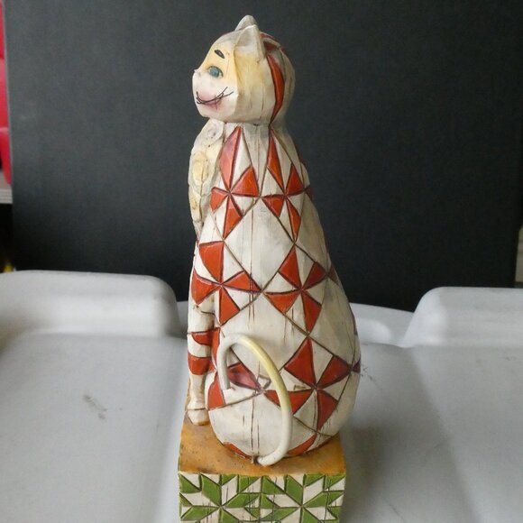 Heartwood Creek by Jim Shore Cat Figurine Abraham - Picture 2 of 7
